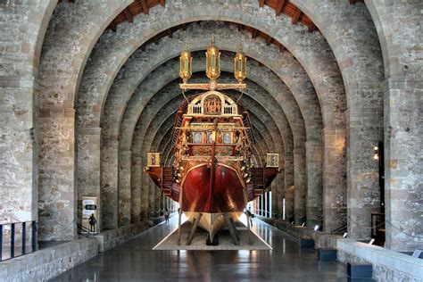 El Museo Marítimo De Barcelona