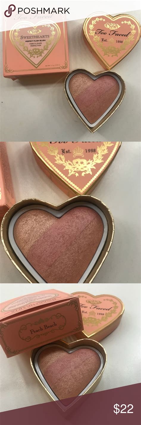 Too Faced Pink Shimmer Blush Makeup Blush Color