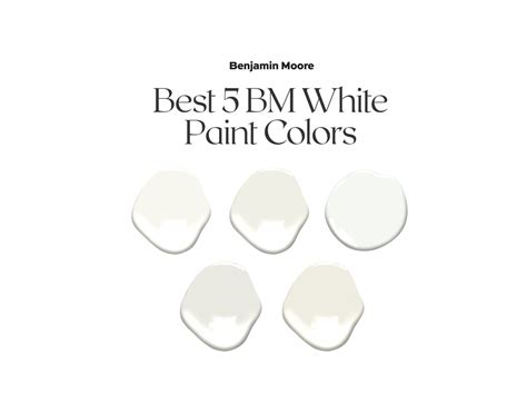 Best 5 Benjamin Moore White Paint Colors Undertone Guide For White
