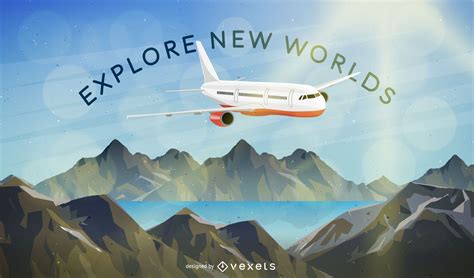 Explore New World Background Vector Download