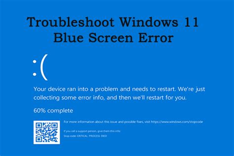 What Is Windows 11 Blue Screen How To Fix Bsod Error On Your Pc Minitool