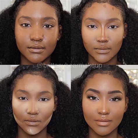 Jul 04, 2021 · the black radiance true complexion contour palette offers three products in one with a powder highlighter, bronzer, and contour. Best 25+ Nose contouring ideas on Pinterest | Makeup contouring, Contour and Nose makeup