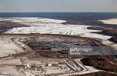 The Suncor Energy Inc Base Plant Is Seen In This Aerial Photograph