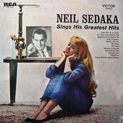 Neil Sedaka Sings His Greatest Hits Neil Sedaka