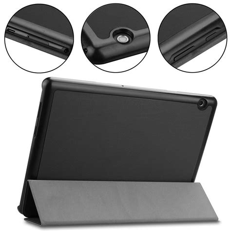 Buy Smart Magnetic Trifold Leather Flip Stand Case Cover For Huawei