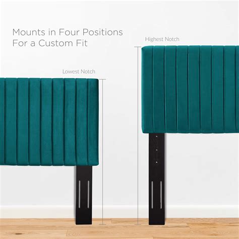 Compare prices on products from category teal headboard. Keira Full/Queen Performance Velvet Headboard Teal