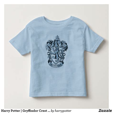 Harry Potter Gryffindor Crest Blue Toddler T Shirt