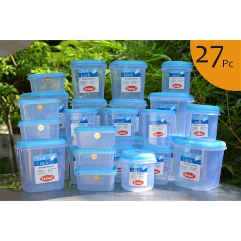 See more ideas about kitchen storage from clever storage solutions to genius ways to organise a small pantry. Buy Chetan Set of 27 Pcs Plastic Airtight Kitchen Storage ...
