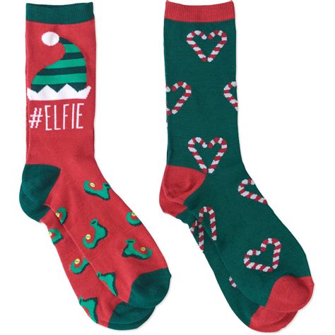 Christmas Socks Pack Walmart Com