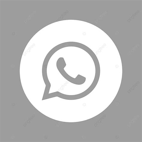 El Icono De Whatsapp Blanco Sociales Medios De Comunicación Icon Png Y