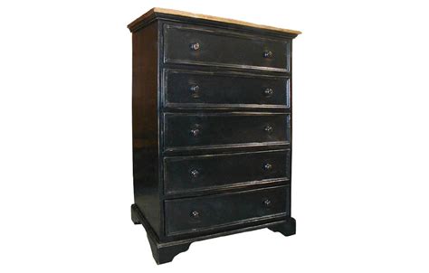 French Country Five Drawer Tall Dresser French Country Bedroom