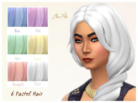 Aleniksimmers Pastel Twisted Oneside Hair