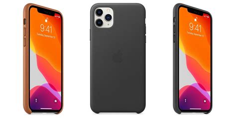 Apple iphone 11 pro max. Apple's official iPhone 11 Pro/Max Leather cases get first ...