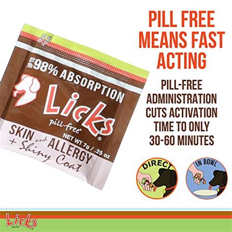 Licks Skin And Allergy For Dogs Liquipaks 30 Use Pricepulse