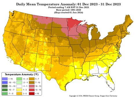 Record Temperatures In December 2023