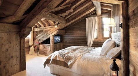 30 Ideen für Schlafzimmer Einrichtung im Stil Chalet