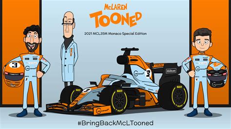 [oc] Mclaren Tooned In The Special Gulf Colours From Monaco It’s Time To Bring Back Mclaren
