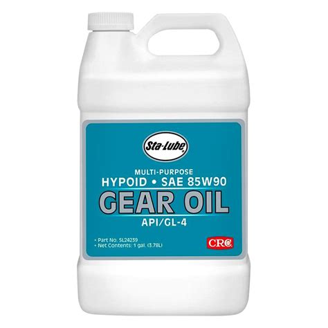 Sta Lube Sl24239 Sae 85w 90 Multi Purpose Hypoid Gear Oil 1 Gallon