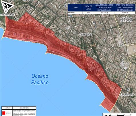 Costa Verde Las áreas Intangibles De Los Acantilados Por Distrito