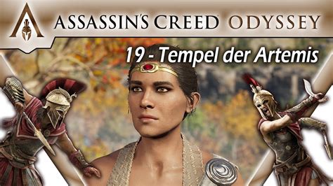 Assassin S Creed Odyssey Tempel Der Artemis Odyssey Gameplay