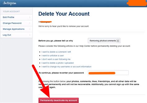 How To Delete Instagram Account Techlustt