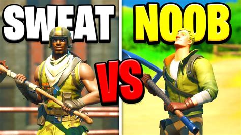 The Utimate Noob Vs Sweat Fashion Show In Fortnite Best Skins And