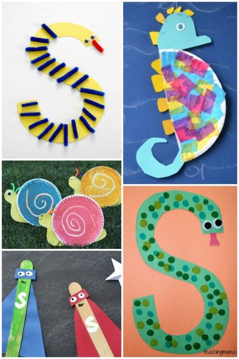 20 Letter S Crafts And Activities Preschoolers Learn The Alphabet