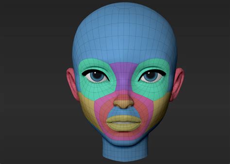Head Topology For Artcam And Blender3d Panmaneecnc