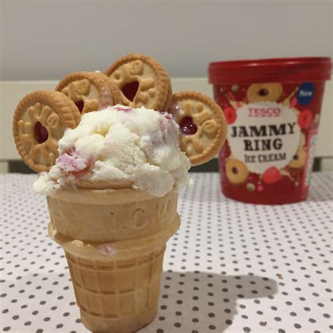Archived Reviews From Amy Seeks New Treats New Jammy Ring Ice Cream