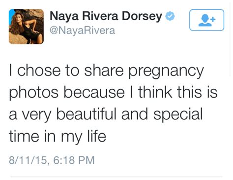 Actress Naya Rivera Defends Her Naked Pregnancy Photo