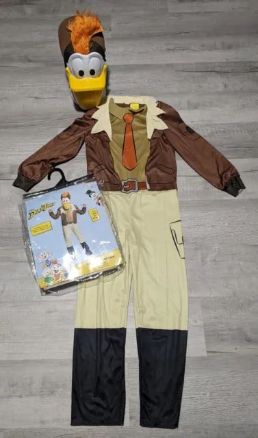 Disney Ducktales Launchpad Mcquack Childs Halloween Costume Sz Medium