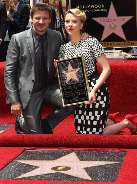 Scarlett Johansson Gets Star On The Hollywood Walk Of Fame