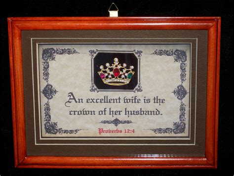 Check spelling or type a new query. EXCELLENT WIFE IS THE CROWN OF HER HUSBAND-Bible Scripture ...