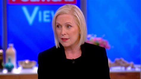 Video Sen Kirsten Gillibrand Says Shes Thinking About Running For President Abc News