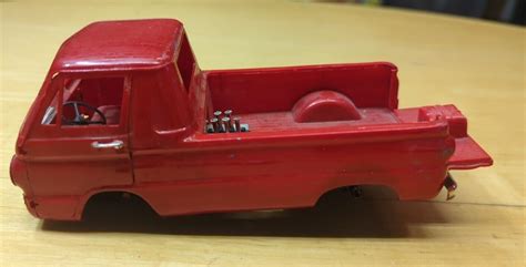 Vintage Imc Dodge A100 Little Red Wagon 125 Model Kit 107 200
