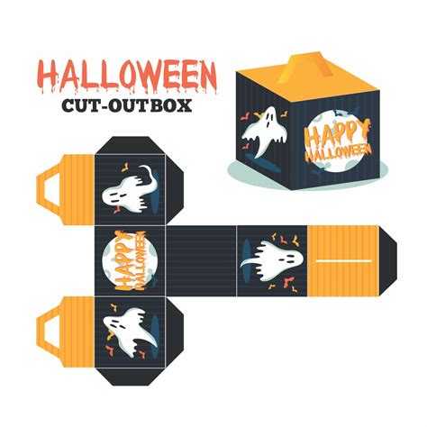 15 Best Printable Halloween Cupcake Boxes Pdf For Free At Printablee