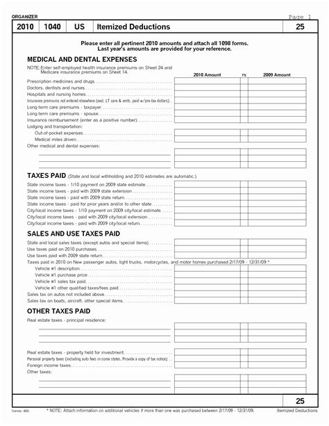 Self Employment Printable Small Business Tax Deductions Work