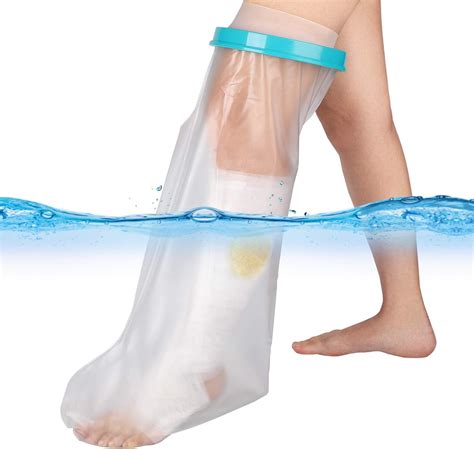 2020 Upgrade Waterproof Leg Cast Cover For Shower Adult