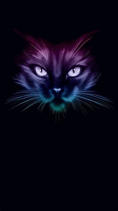 From The Darkness Black Cat Art Cat Colors Cat Painting