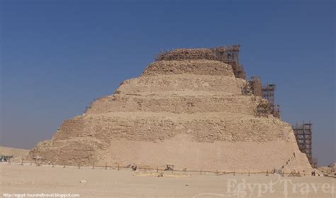 The Stepped Pyramid Of Saqqara The Pyramid Of Djoser In Egypt The