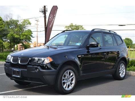 On a cloudy day, at night or in your garage it looks black. Jet Black 2004 BMW X3 2.5i Exterior Photo #66783602 ...