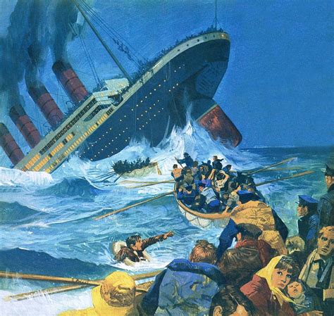 The Sinking Painting Rms Titanic Titanic Titanic History Images And Photos Finder