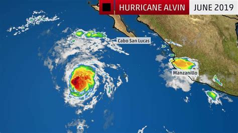 Alvin The First Hurricane Of The 2019 Eastern Pacific Hurricane Season