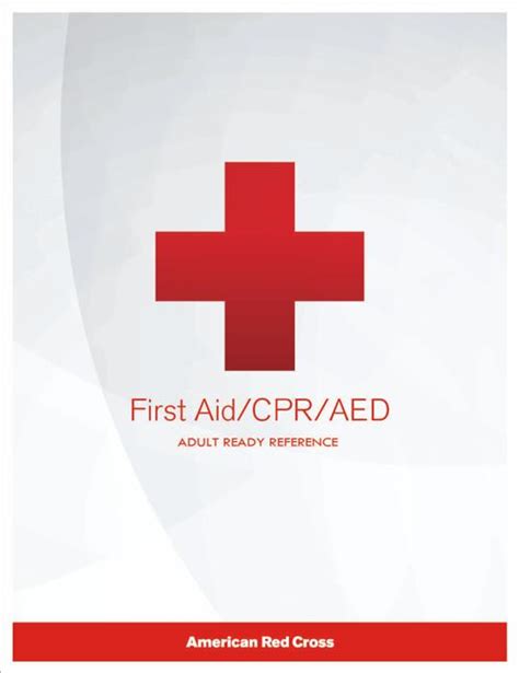 Adult First Aidcpraed Ready Reference Northwest Cpr And First Aid