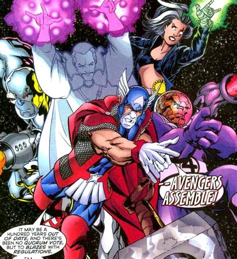 Avengers 2099 Marvel Database Fandom Powered By Wikia
