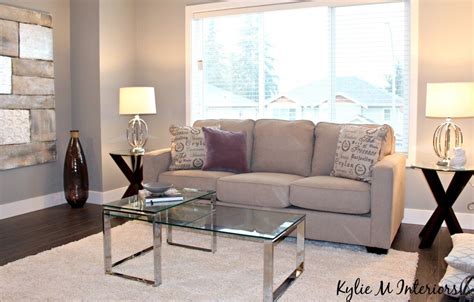 Living room grey violet lavender 56 ideas. living room home staging ideas with glass, chrome, gray ...