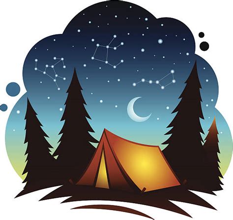 Free 151 Camping Scene Svg Svg Png Eps Dxf File