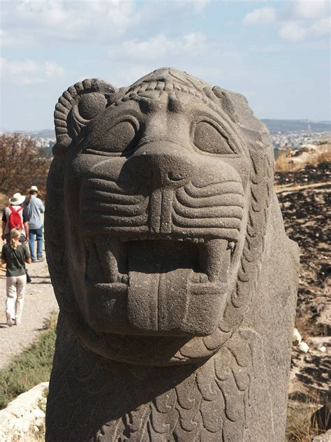 Ancient Art — A Few Lions From The Syro Hittite Ain Dara