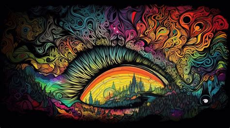 Eye Of Psychedelic Tv Background Trippy Pictures On Acid Acidic Acid