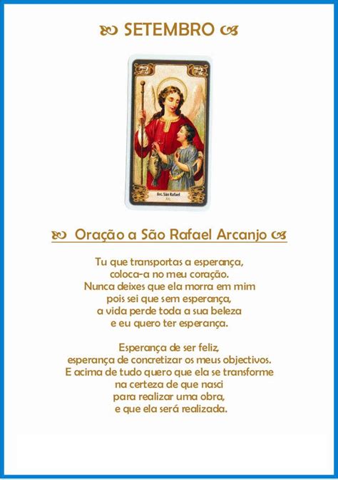 Oração A São Rafael Arcanjo